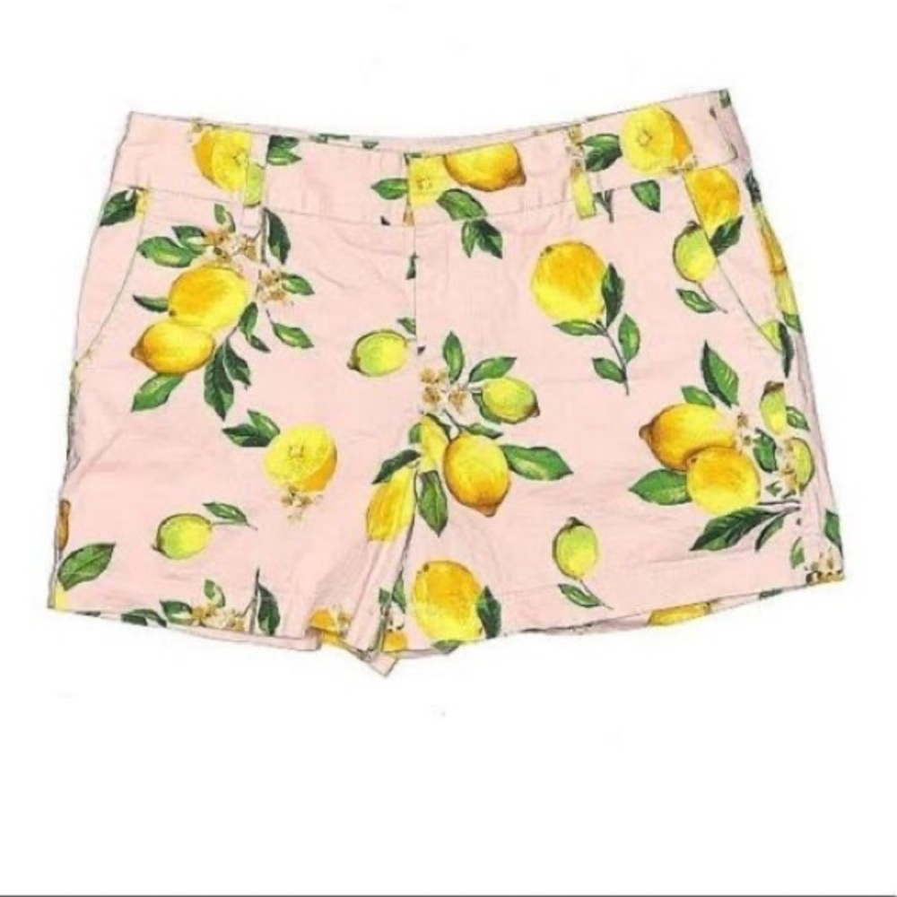 Cynthia Rowley Pink Lemon Shorts